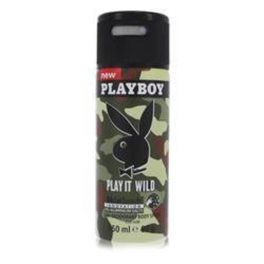 Playboy Play It Wild Men 5 Oz Deodorant Spray By Playboy